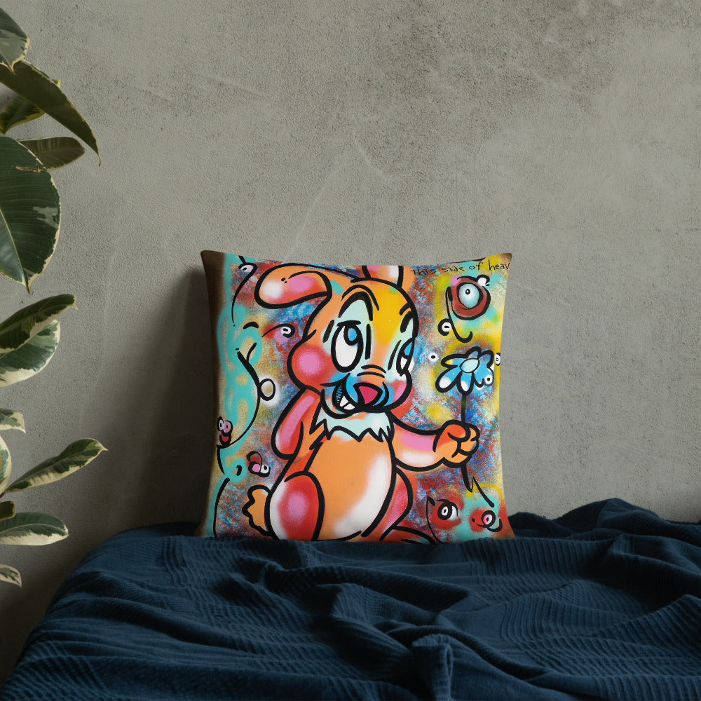 This Side of Heaven - Lebo Premium Throw Pillow
